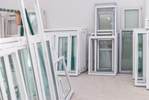 Patrick's Glass - Set Of Pvc Windows In A Factory Interior